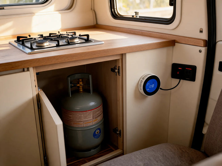 Gasfles in de camper?