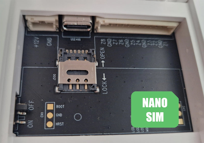 Wat voor simkaart werkt met dit systeem?